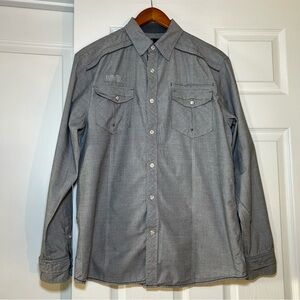 FLTR - Faith Loyalty Truth Respect Long Sleeve Button Up 100% Cotton